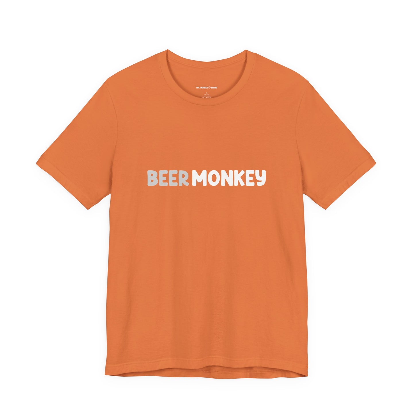 Beer Monkey Statement Tee