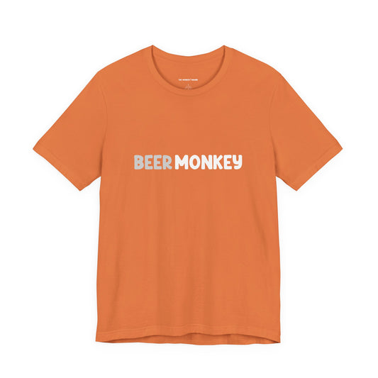 Beer Monkey Statement Tee