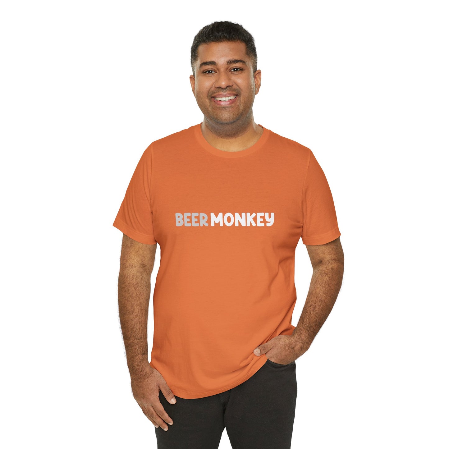 Beer Monkey Statement Tee