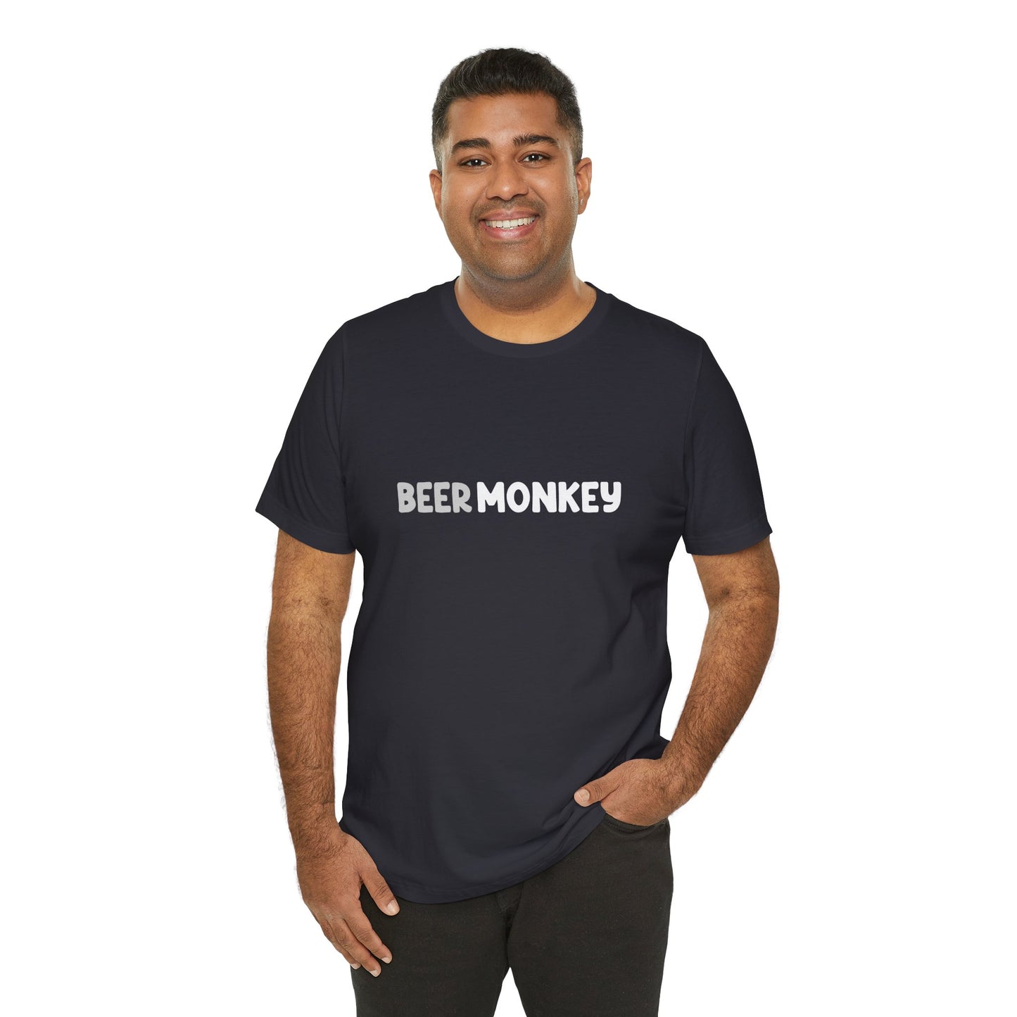 Beer Monkey Statement Tee