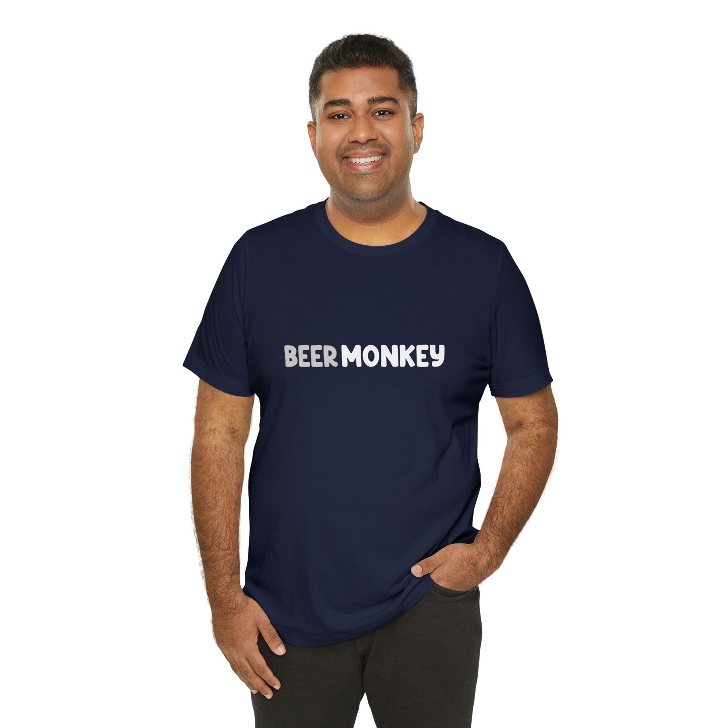 Beer Monkey Statement Tee