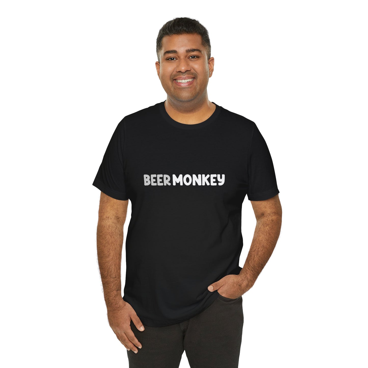 Beer Monkey Statement Tee